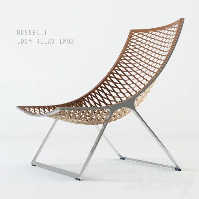 Furniture 3D Models – Others – Busnelli LOOM RELAX