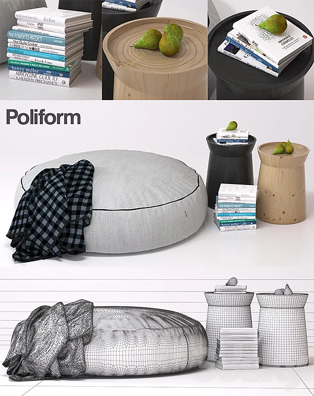 Furniture 3D Models – Others – Elise Dama poliform