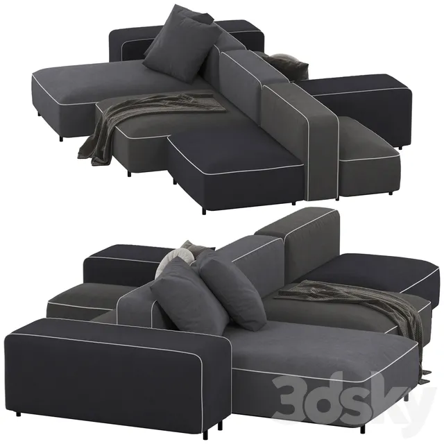 Furniture – Sofa 3D Models – 0664