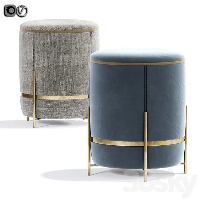 Furniture 3D Models – Others – Melange stool 02