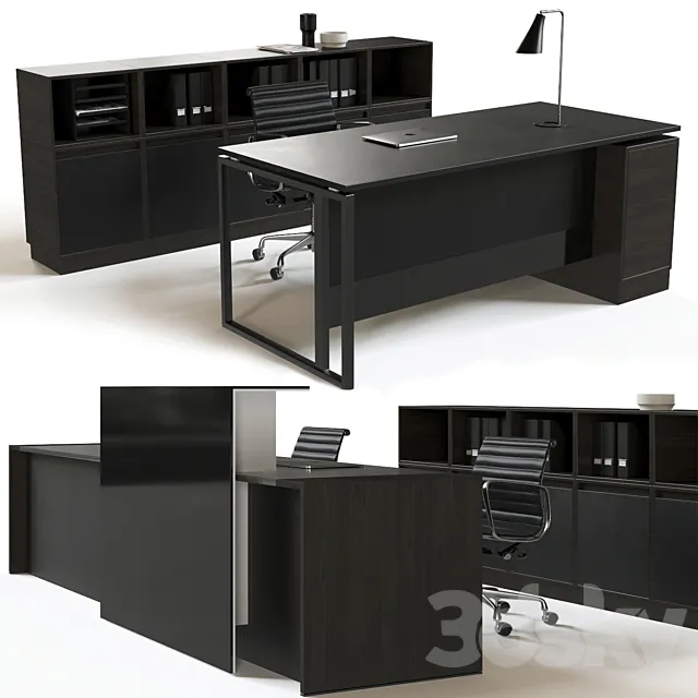 Furniture 3D Models – Others – Office Reception Furniture Set