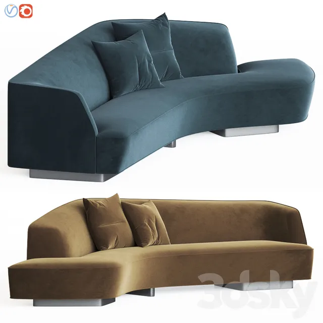 Furniture – Sofa 3D Models – 0667
