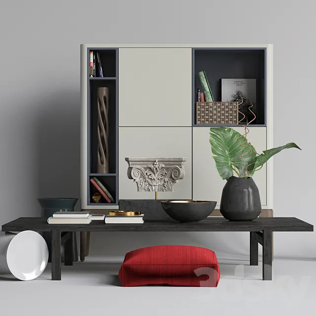Furniture 3D Models – Others – Poliform Home Hotel furniture and decor set