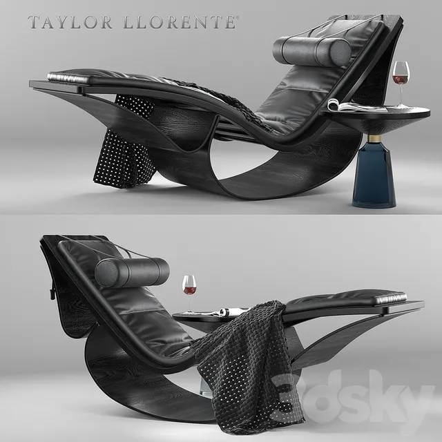 Furniture 3D Models – Others – R1000 SCULPTURAL CHAISE LONGUE