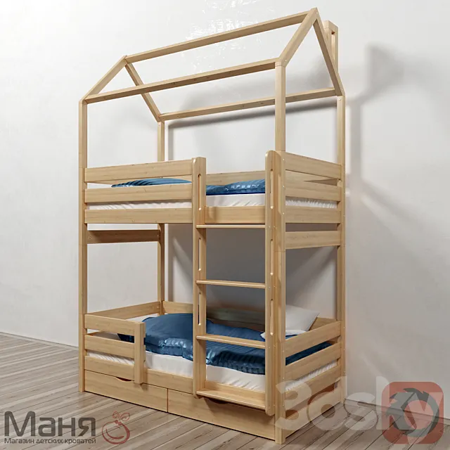 Children – Bed 3D Models – 0004