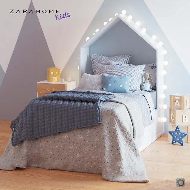 Baby bedding_ZH_02 3DS Max - thumbnail 3