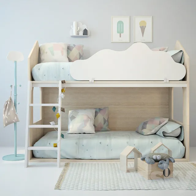 Children – Bed 3D Models – Bed-House