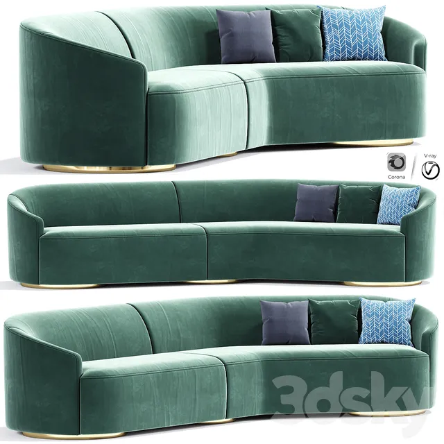 Furniture – Sofa 3D Models – 0678