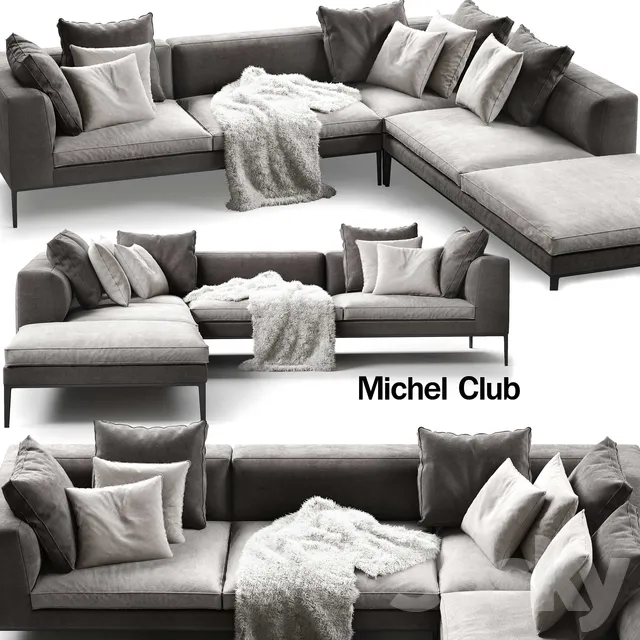 Furniture – Sofa 3D Models – 0680