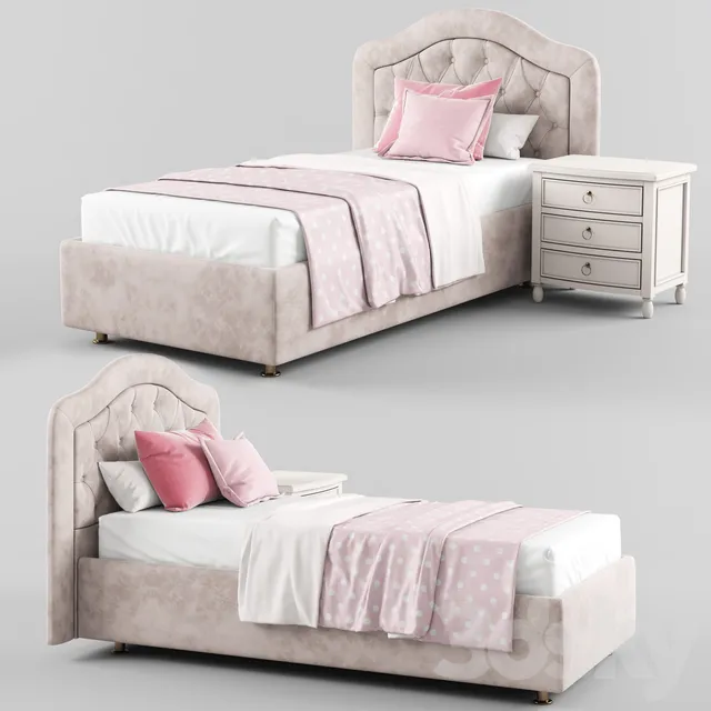 Children – Bed 3D Models – Sofia Bed