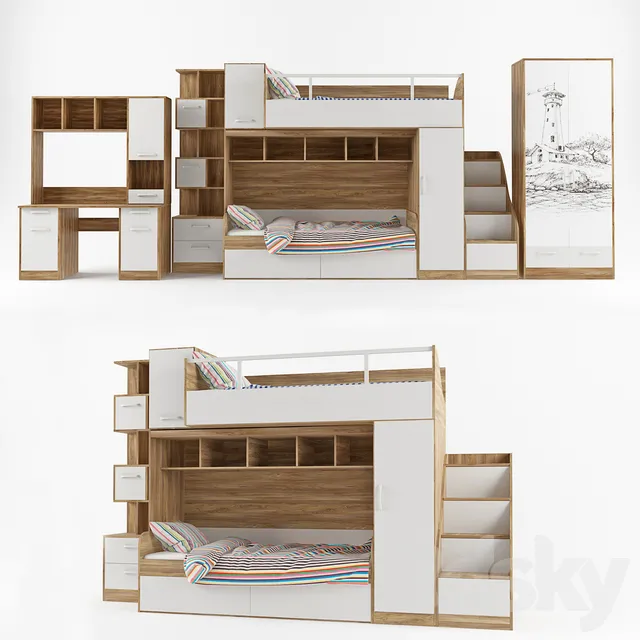 Children – Furniture 3D Models – 0043