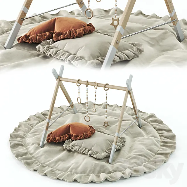 Play Gym Mat for baby 3DS Max - thumbnail 3