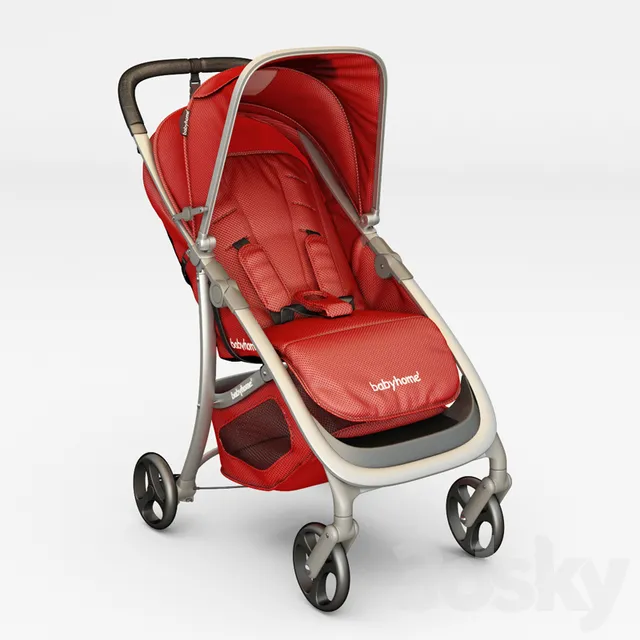 Children – 3D Models – Miscellaneous – BabyHome Emotion stroller