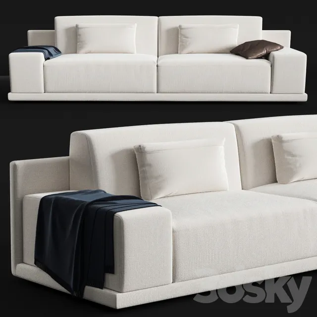 Sofa Sancal HAPPEN 3DS Max - thumbnail 3