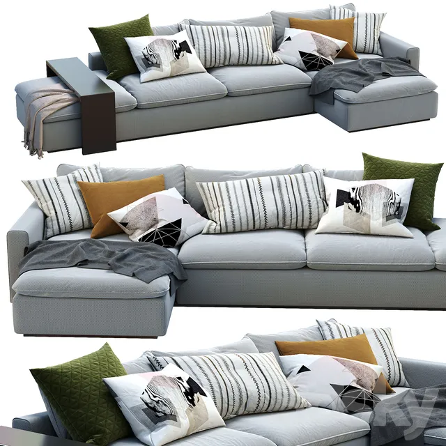 Furniture – Sofa 3D Models – 0698