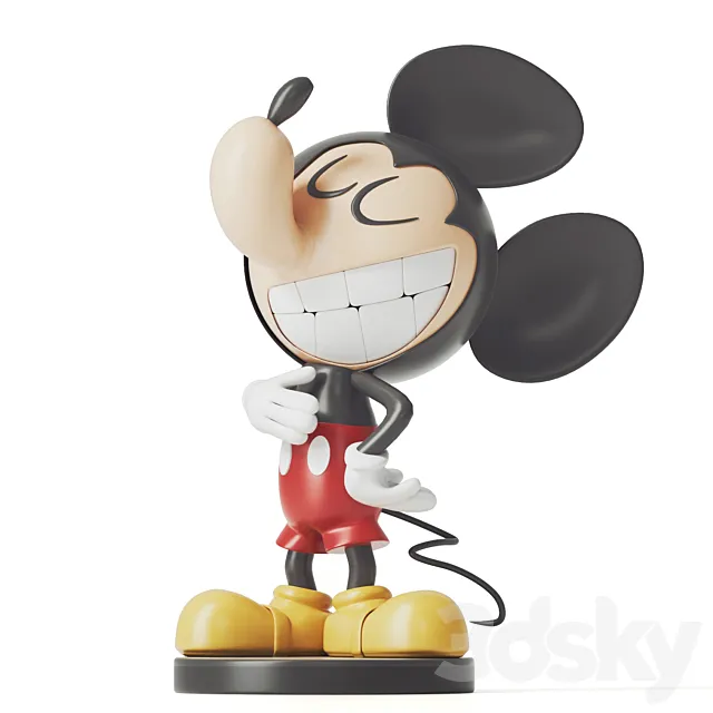 Mickey mouse 3DS Max - thumbnail 3