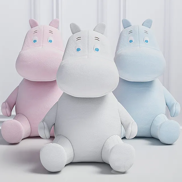 Moomintroll and Snork two 3DS Max - thumbnail 3