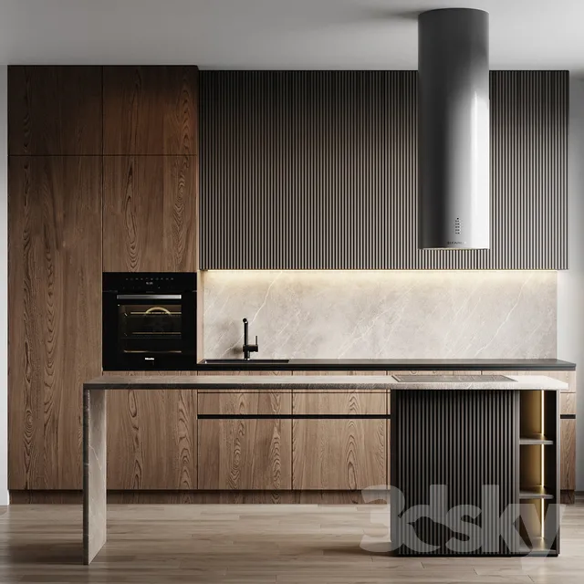 Kitchen – Interiors – 3D Models – 0005