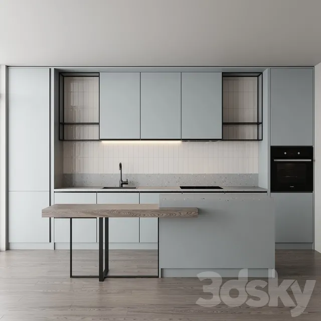 Kitchen – Interiors – 3D Models – 0008