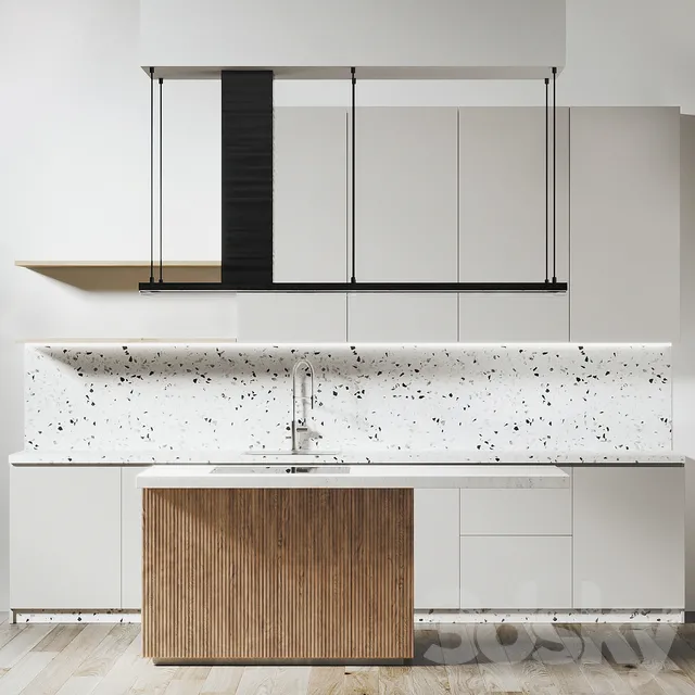 Kitchen – Interiors – 3D Models – 0010