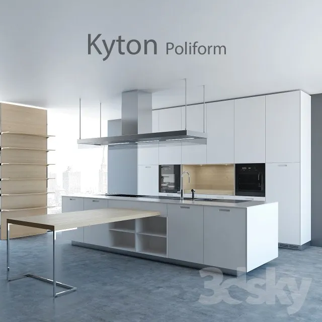 Kitchen – Interiors – 3D Models – 0012