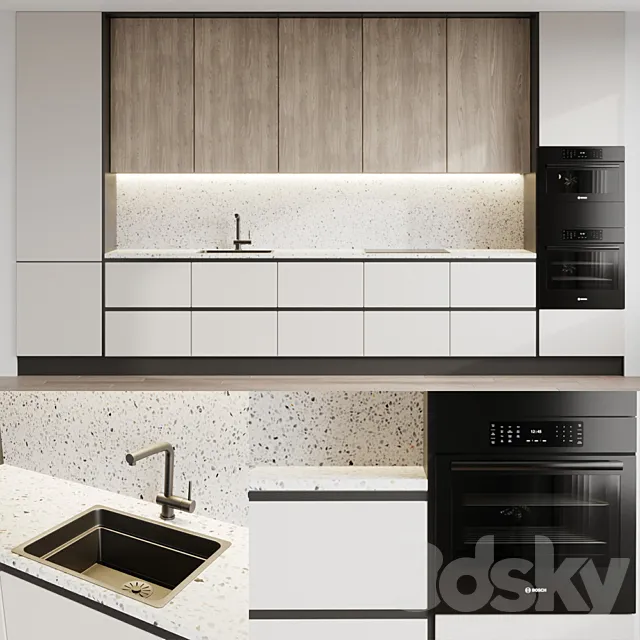 Kitchen – Interiors – 3D Models – 0015