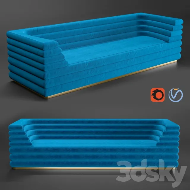 Furniture – Sofa 3D Models – 0709