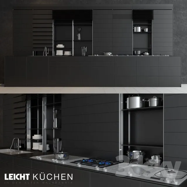 Kitchen – Interiors – 3D Models – 0017