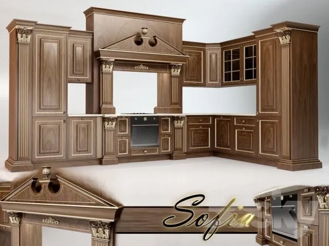 Kitchen – Interiors – 3D Models – 0021
