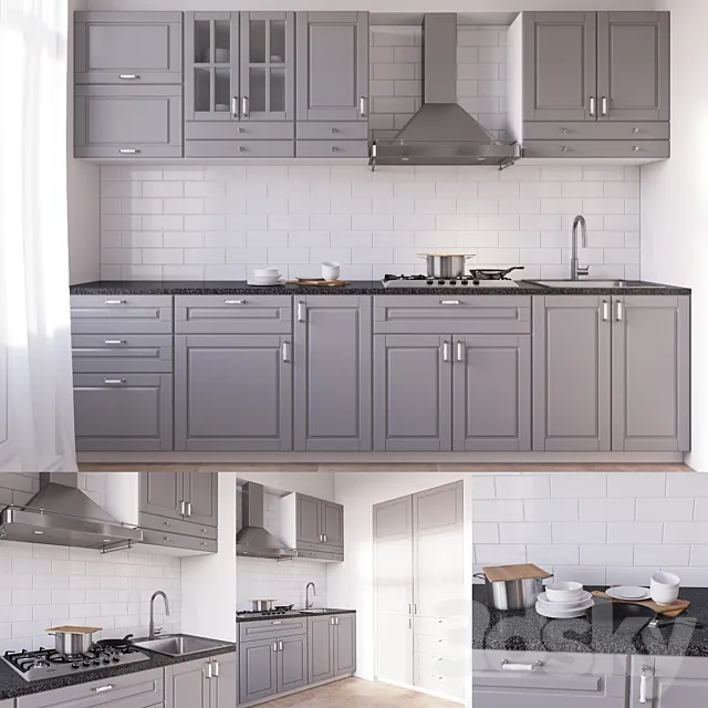 Kitchen – Interiors – 3D Models – 0026