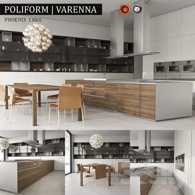 Kitchen – Interiors – 3D Models – 0032