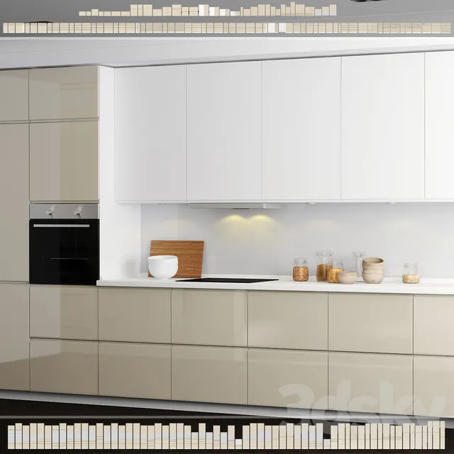 Kitchen – Interiors – 3D Models – 0040