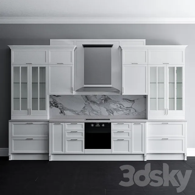 Kitchen – Interiors – 3D Models – Kitchen Aster Avenue
