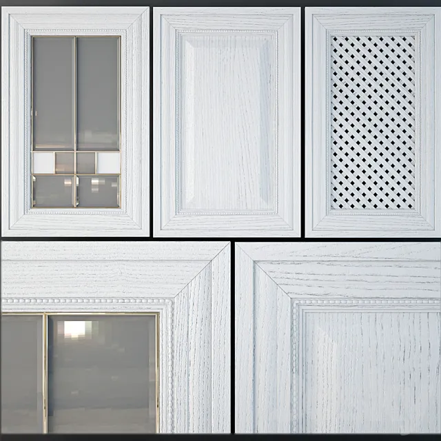 Kitchen – Interiors – 3D Models – Kitchen front