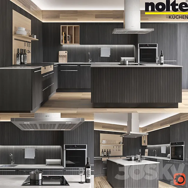 Kitchen – Interiors – 3D Models – NOLTE NEO CHALET KITCHEN