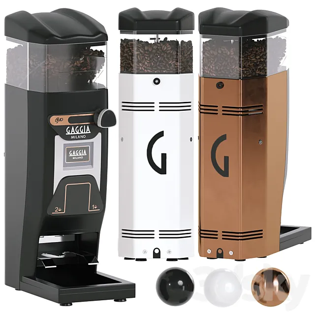 Gaggia G10 Evo Grinder 3DS Max - thumbnail 3