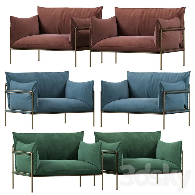 Furniture – Sofa 3D Models – 0739