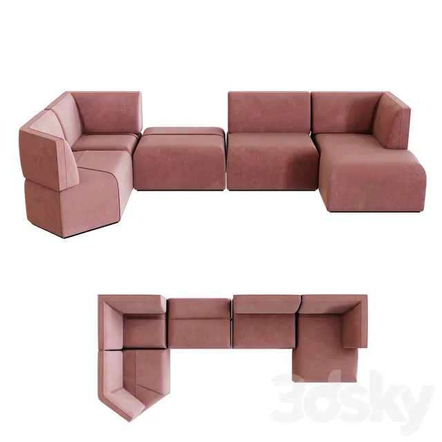 Furniture – Sofa 3D Models – 0740