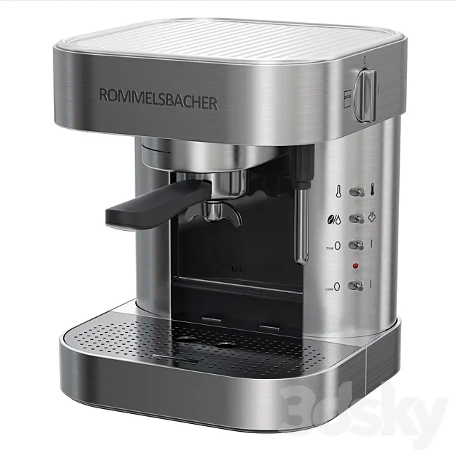 Coffee machine Rommelsbacher EKS 1500 3DS Max - thumbnail 3