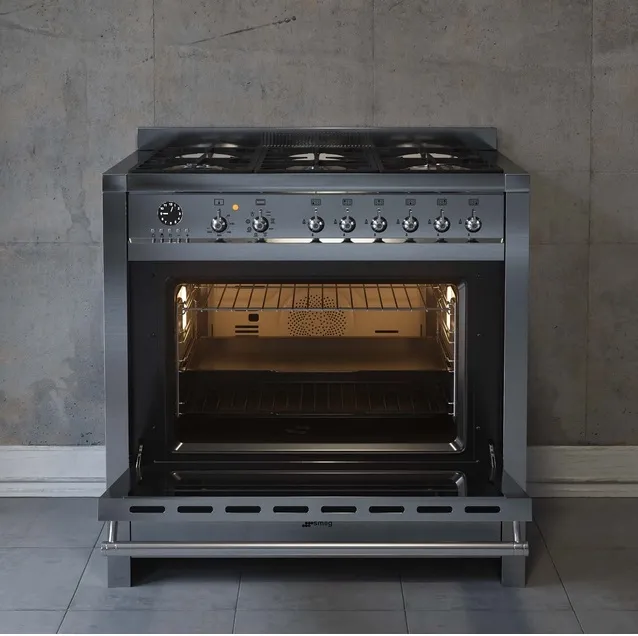 Kitchen – Appliance 3D Models – Cooking centers Smeg; CS19A-7