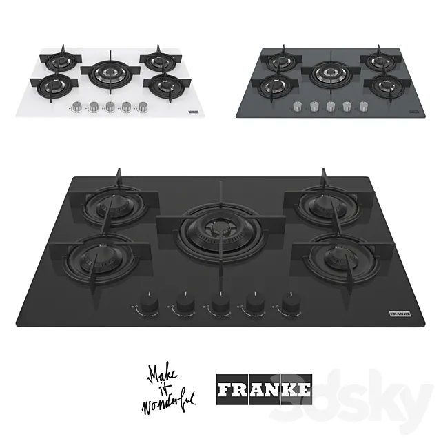 Kitchen – Appliance 3D Models – Franke New Crystal FHCR 755