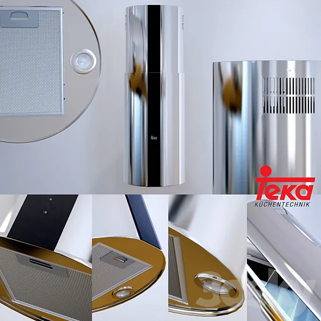 Kitchen – Appliance 3D Models – Island cooker hoods Teka CC-40