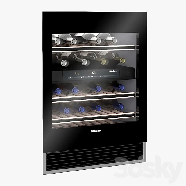 Kitchen – Appliance 3D Models – Miele KWT 6322 UG Built-under wine conditioning unit