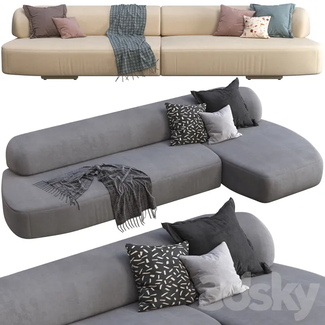 Furniture – Sofa 3D Models – 0748