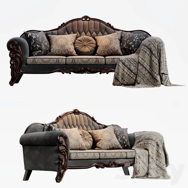 Furniture – Sofa 3D Models – 0751