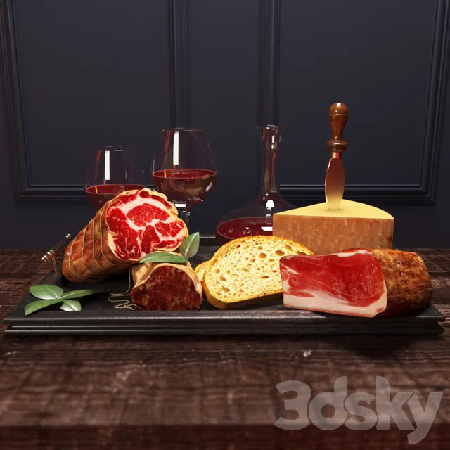 Kitchen – Foods – Drink 3D Models – 0044