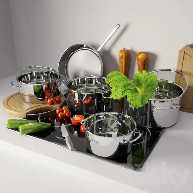 Kitchen – Foods – Drink 3D Models – 0065