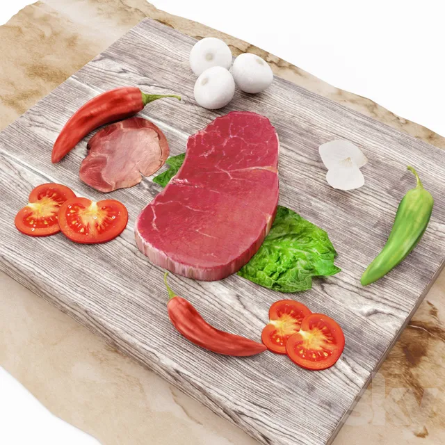 Kitchen – Foods – Drink 3D Models – 0080
