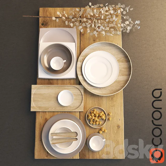 Kitchen – Tableware 3D Models – 0033