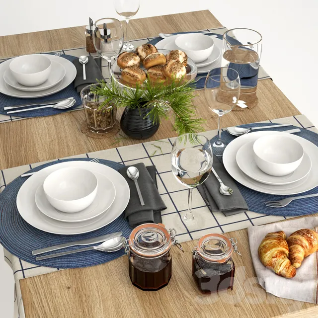 Kitchen – Tableware 3D Models – 0058